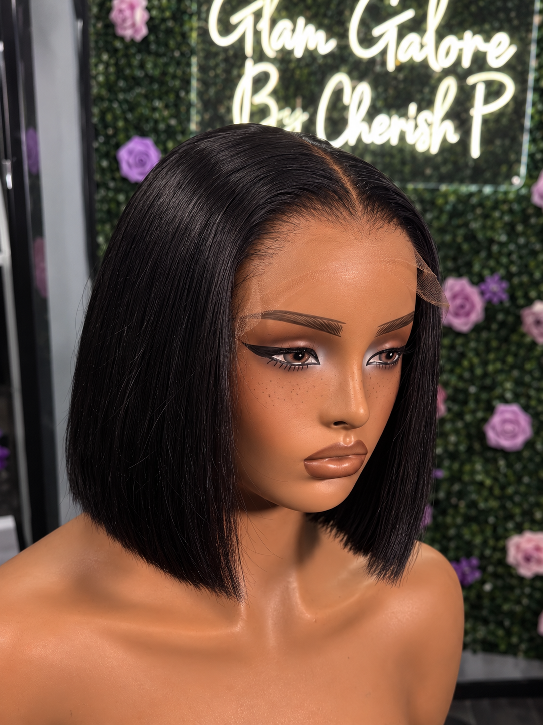 Raw 5x5 HD Glueless Bob Wig – 12"